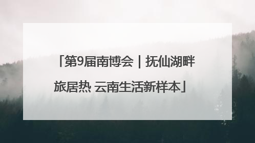 第9届南博会｜抚仙湖畔旅居热 云南生活新样本