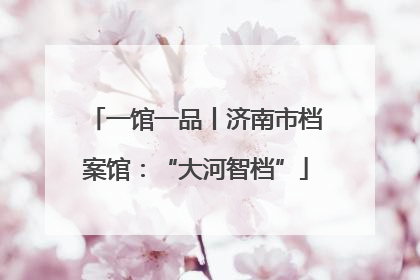 一馆一品丨济南市档案馆：“大河智档”