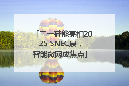 三一硅能亮相2025 SNEC展，智能微网成焦点