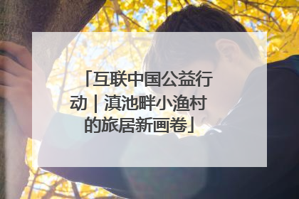 互联中国公益行动｜滇池畔小渔村的旅居新画卷