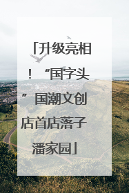 升级亮相！“国字头”国潮文创店首店落子潘家园