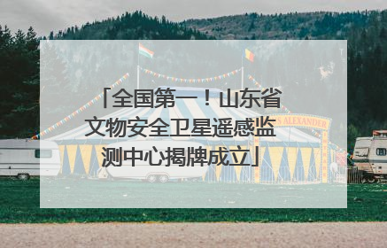 全国第一！山东省文物安全卫星遥感监测中心揭牌成立