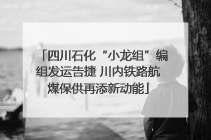 四川石化“小龙组”编组发运告捷 川内铁路航煤保供再添新动能