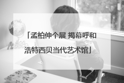 孟柏伸个展 揭幕呼和浩特西贝当代艺术馆