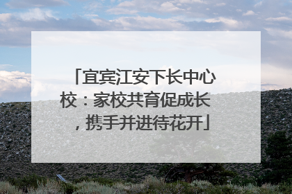 宜宾江安下长中心校：家校共育促成长，携手并进待花开