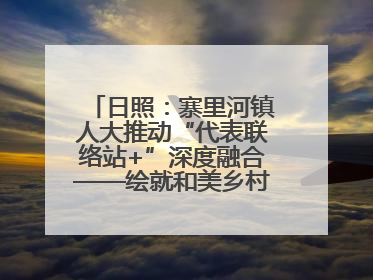 日照：寨里河镇人大推动“代表联络站+”深度融合——绘就和美乡村幸福画卷