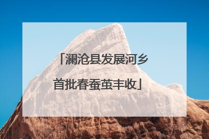 澜沧县发展河乡首批春蚕茧丰收