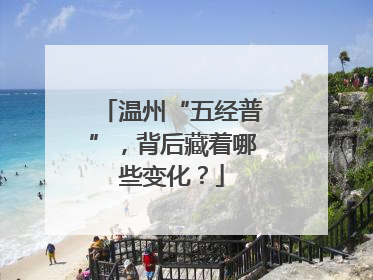 温州“五经普”，背后藏着哪些变化？