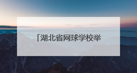 湖北省网球学校举办2025年校园开放日系列活动