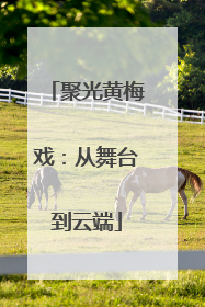 聚光黄梅戏：从舞台到云端