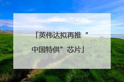 英伟达拟再推“中国特供”芯片