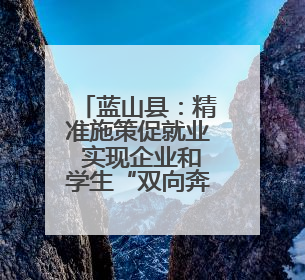 蓝山县：精准施策促就业 实现企业和学生“双向奔赴”