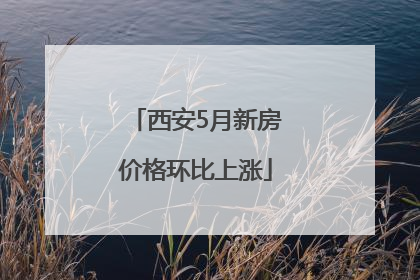 西安5月新房价格环比上涨