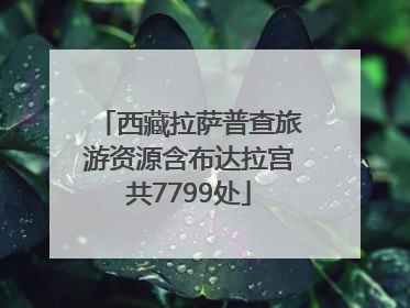 西藏拉萨普查旅游资源含布达拉宫共7799处