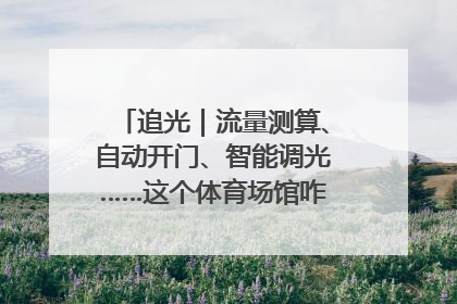 追光｜流量测算、自动开门、智能调光……这个体育场馆咋这么先进？