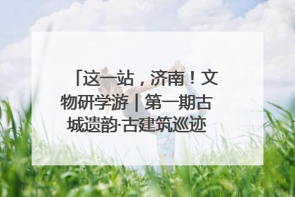 这一站，济南！文物研学游｜第一期古城遗韵·古建筑巡迹之旅圆满结束