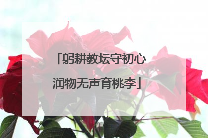 躬耕教坛守初心 润物无声育桃李