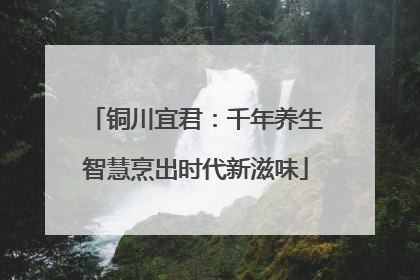 铜川宜君：千年养生智慧烹出时代新滋味