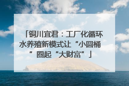 铜川宜君：工厂化循环水养殖新模式让“小圆桶”圈起“大财富”