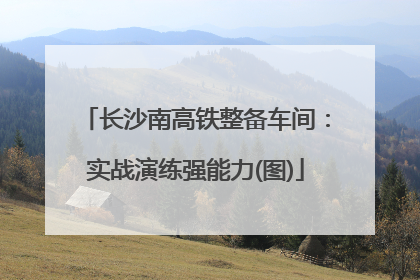 长沙南高铁整备车间：实战演练强能力(图)