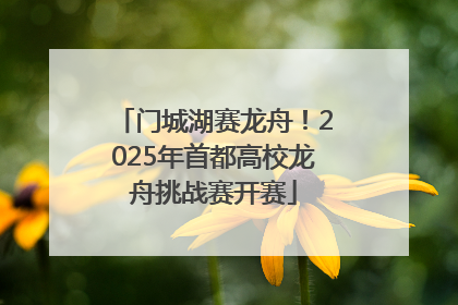 门城湖赛龙舟！2025年首都高校龙舟挑战赛开赛