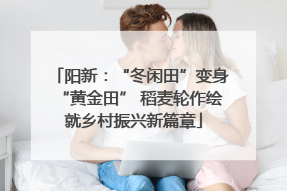 阳新：“冬闲田”变身“黄金田” 稻麦轮作绘就乡村振兴新篇章