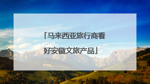 马来西亚旅行商看好安徽文旅产品