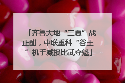 齐鲁大地“三夏”战正酣，中联重科“谷王”机手减损比武夺魁