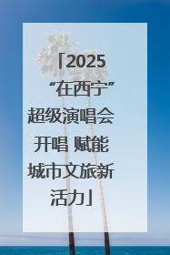 2025“在西宁”超级演唱会开唱 赋能城市文旅新活力