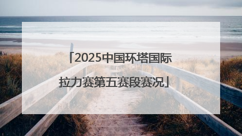 2025中国环塔国际拉力赛第五赛段赛况