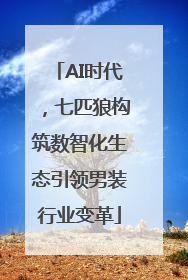 AI时代，七匹狼构筑数智化生态引领男装行业变革